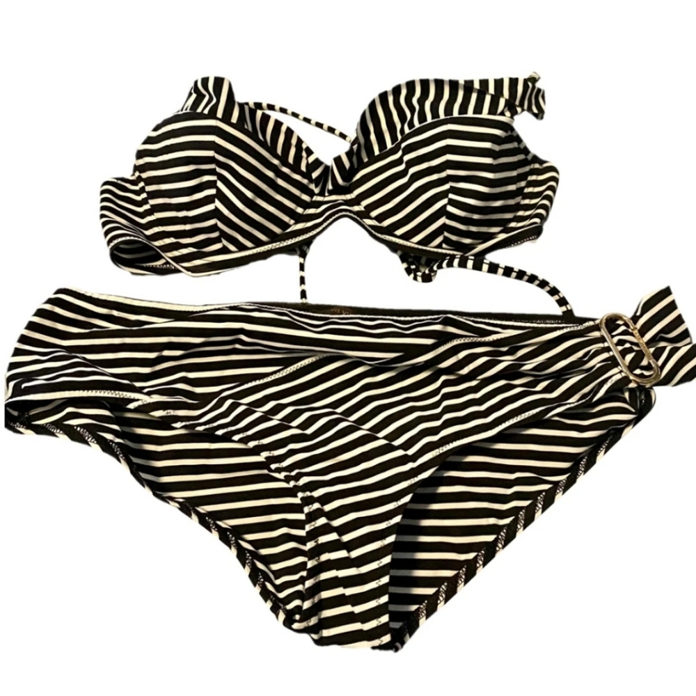 Louis Vuitton Two-piece swimsuit EUC Size 40 Cup B to C - Picture 2 of 9